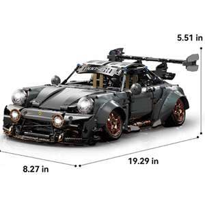 لگو تکنیک ماشین پورشه 964 با 2435 قطعه با مقیاس 1:10 مدل 10220B_اسباب بازی